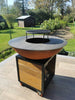 alt barbecue brasero plancha brareseau 100cm