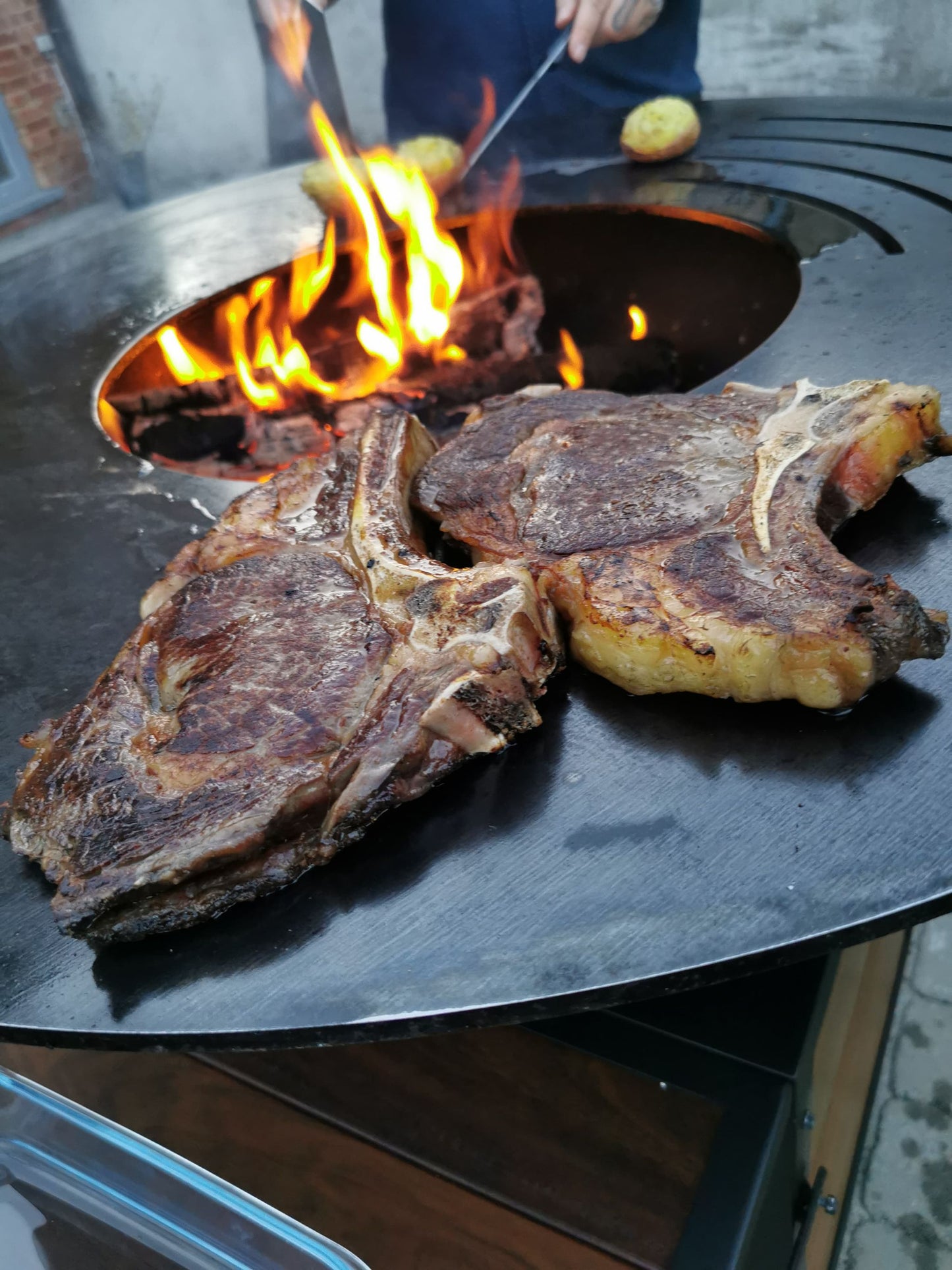 Verhuur Brazier Plancha