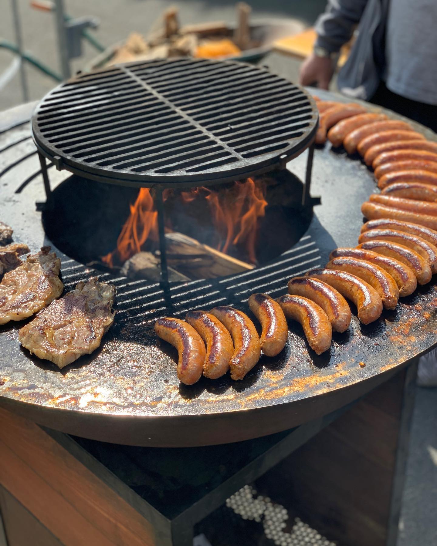 alt saucisses au brasero plancha brareseau