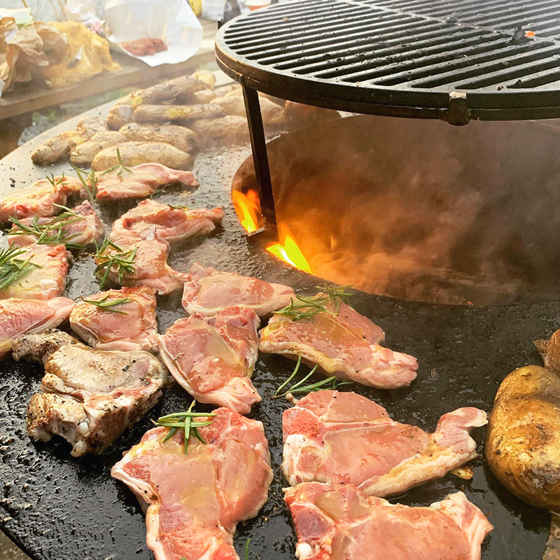 Verhuur Brazier Plancha