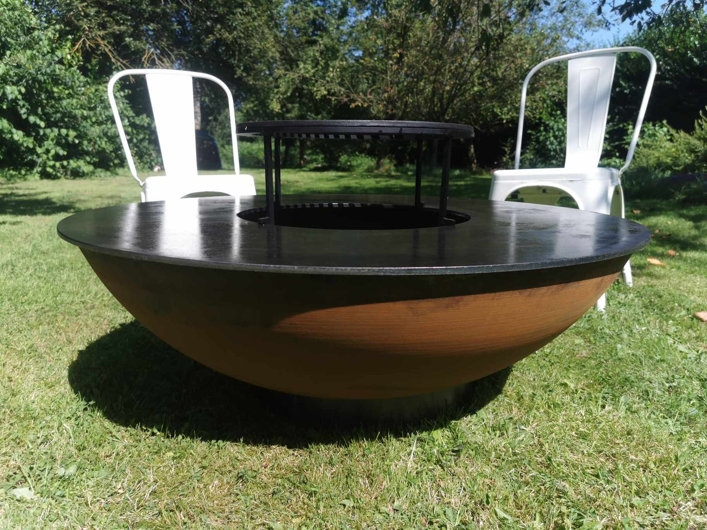 brasero plancha
