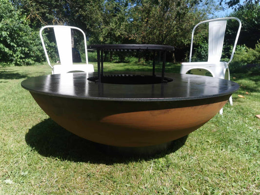 brasero plancha