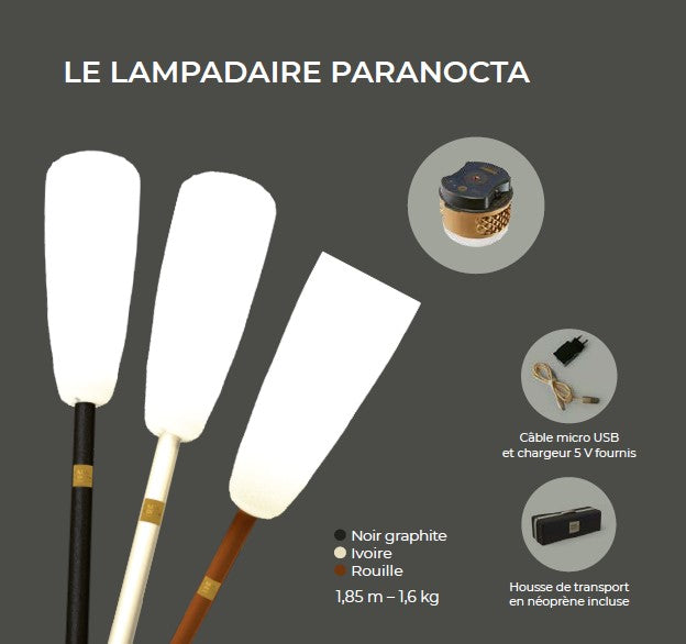 Lampe sans fil Paranocta Ivoire